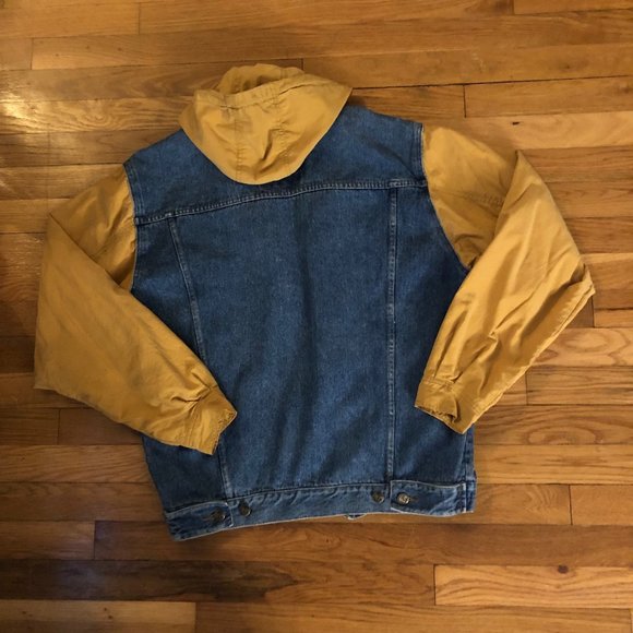 DASH LIFES ADVENTURES,  MEN'S VINTAGE DENIM JACKET - Picture 2 of 5